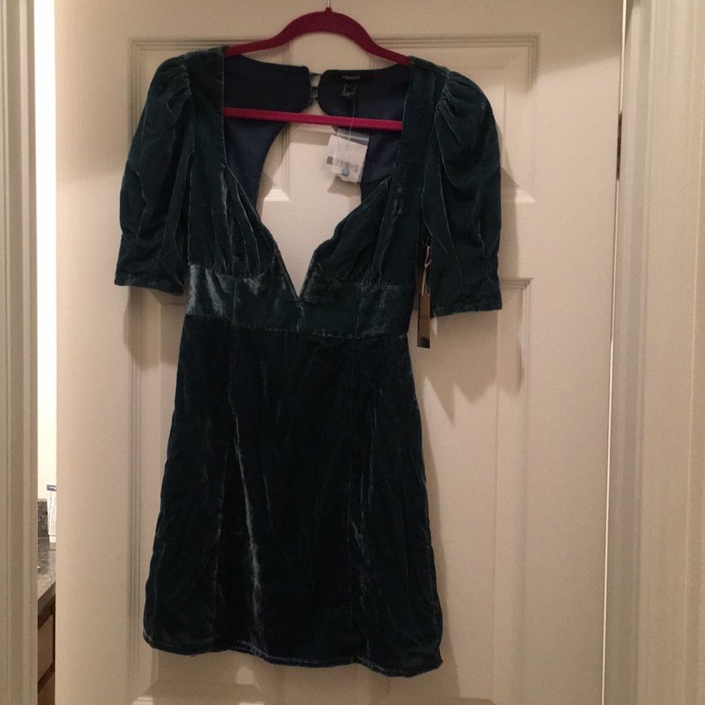 NWT F21 Velvet Dress